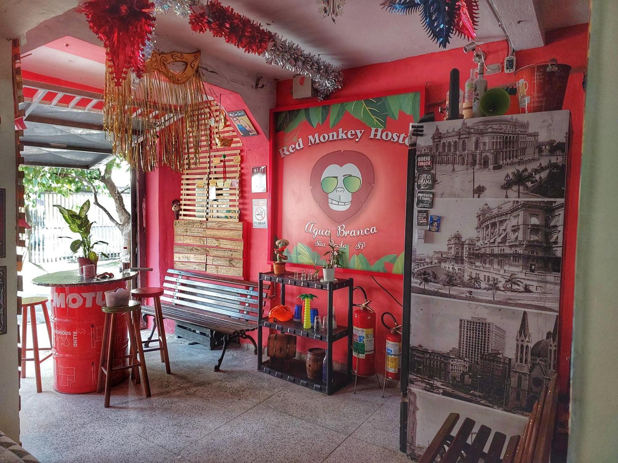 Red Monkey Hostel Barra Funda São Paulo Eksteriør billede